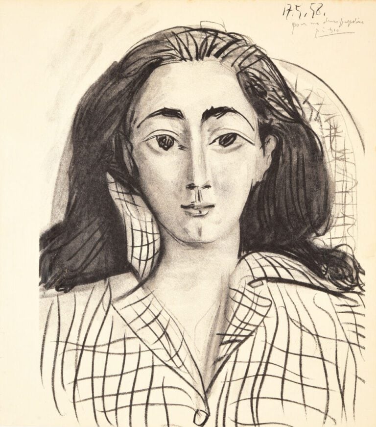 Pablo PICASSO (1881-1973), d'après - Jacqueline, 1958 - Lithographie sur vélin…
