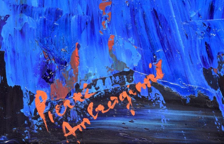 Pierre AMBROGIANI (1907-1985) - Le remorqueur - Huile sur toile, signée en bas…