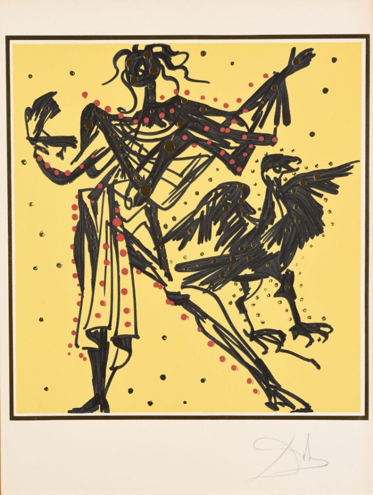 Salvador DALI (1904-1989) - Les douze Apôtres - Suite complète des 12 lithograp…