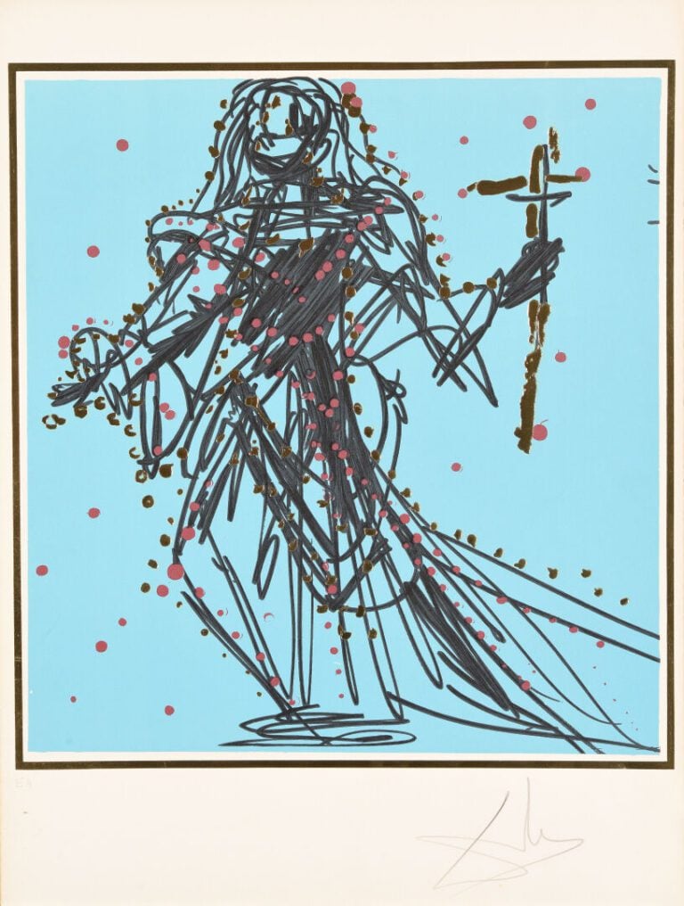 Salvador DALI (1904-1989) - Les douze Apôtres - Suite complète des 12 lithograp…