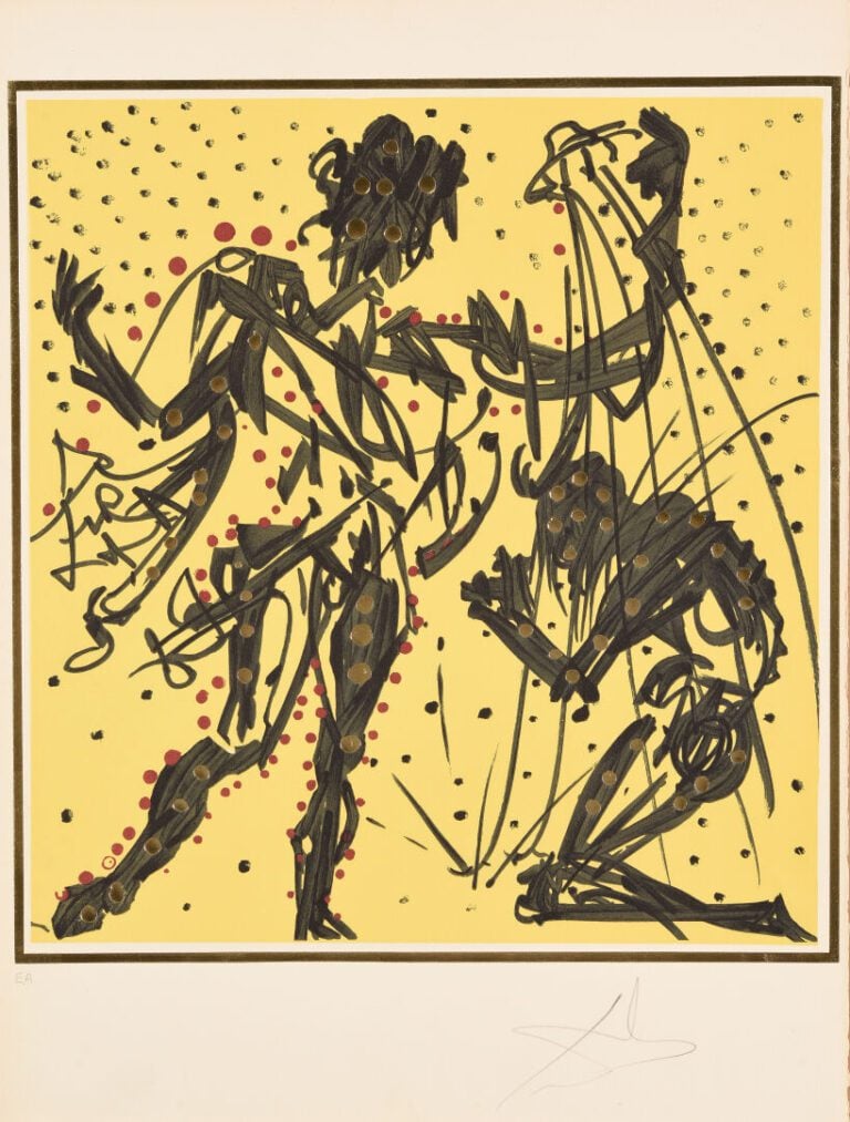 Salvador DALI (1904-1989) - Les douze Apôtres - Suite complète des 12 lithograp…