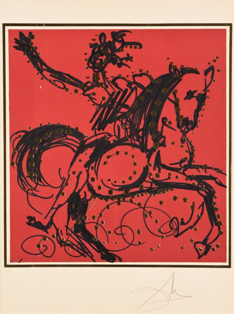 Salvador DALI (1904-1989) - Les douze Apôtres - Suite complète des 12 lithograp…