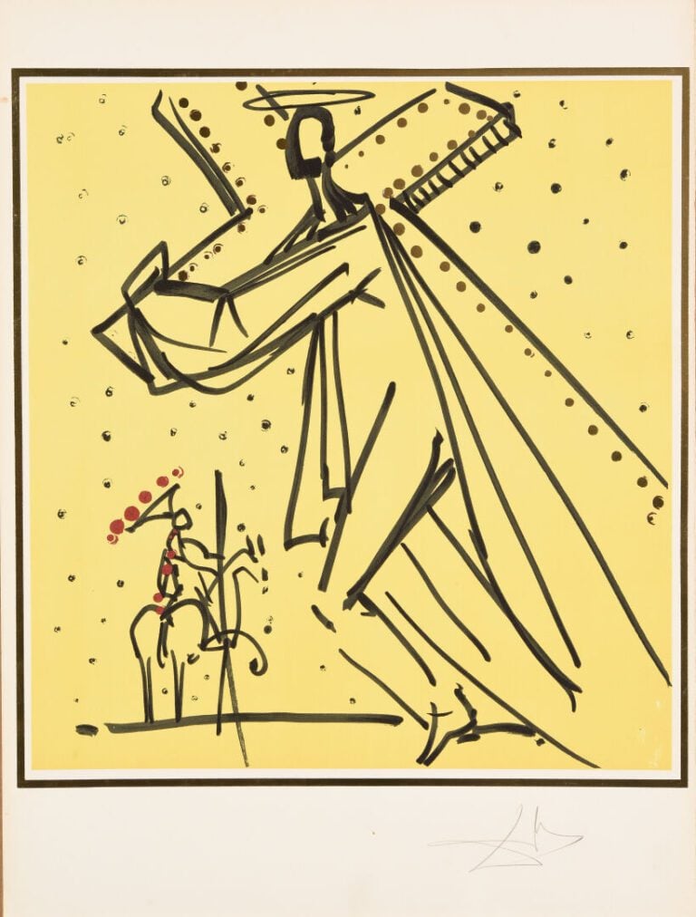 Salvador DALI (1904-1989) - Les douze Apôtres - Suite complète des 12 lithograp…