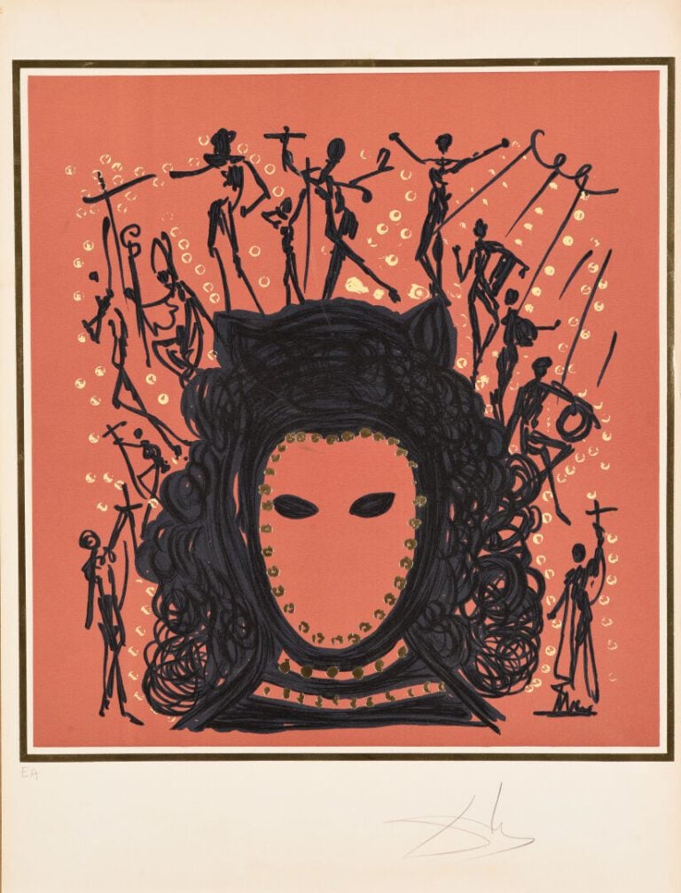 Salvador DALI (1904-1989) - Les douze Apôtres - Suite complète des 12 lithograp…