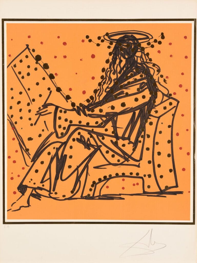 Salvador DALI (1904-1989) - Les douze Apôtres - Suite complète des 12 lithograp…