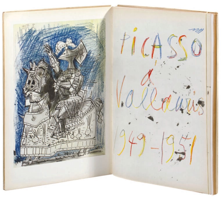 VERVE no 27/28 (vol. VII), Paris, 1953, in folio, cartonnage d 'éditeur illustr…