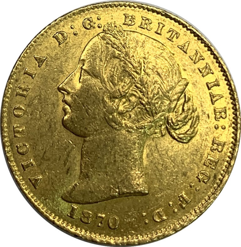 Australie - Victoria (1901) - Souverain - A : Tête nue. A gauche de la reine Vi…