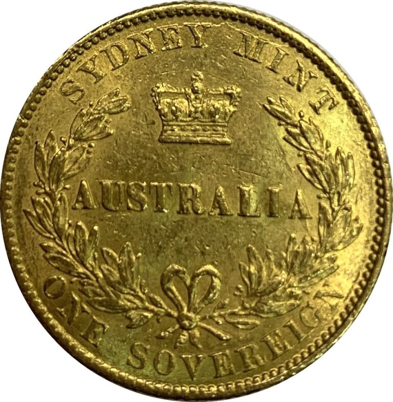 Australie - Victoria (1901) - Souverain - A : Tête nue. A gauche de la reine Vi…