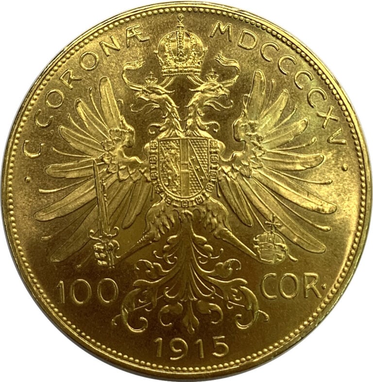 Autriche - François Joseph Ier (1848-1916) - 100 Korona 1915 - A : Tête nue à g…
