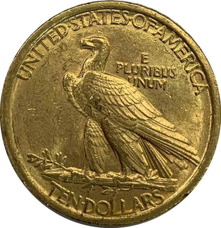 Etats-Unis - Indian Head - 10 Dollars 1908 - A : Tête d'indien à gauche - R : A…