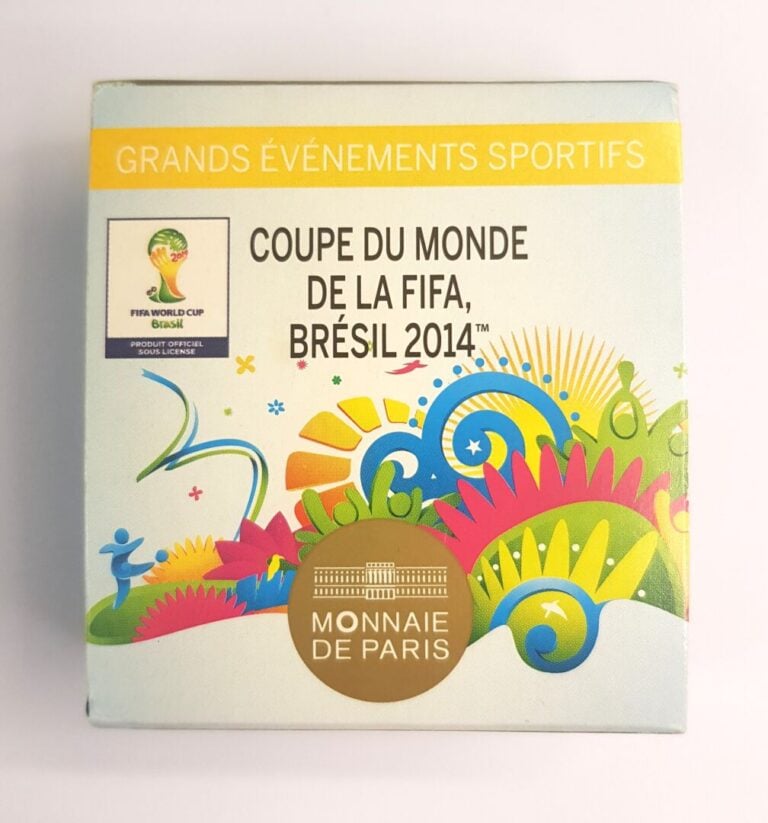 France - Monnaie de Paris - 5 euros commémorative de la coupe du Monde de Footb…