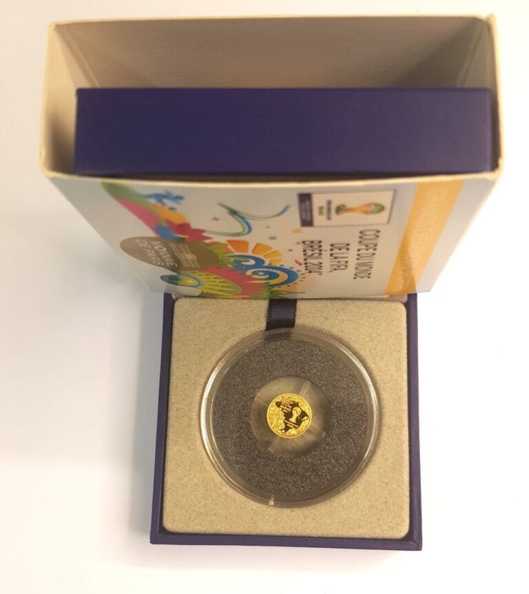 France - Monnaie de Paris - 5 euros commémorative de la coupe du Monde de Footb…