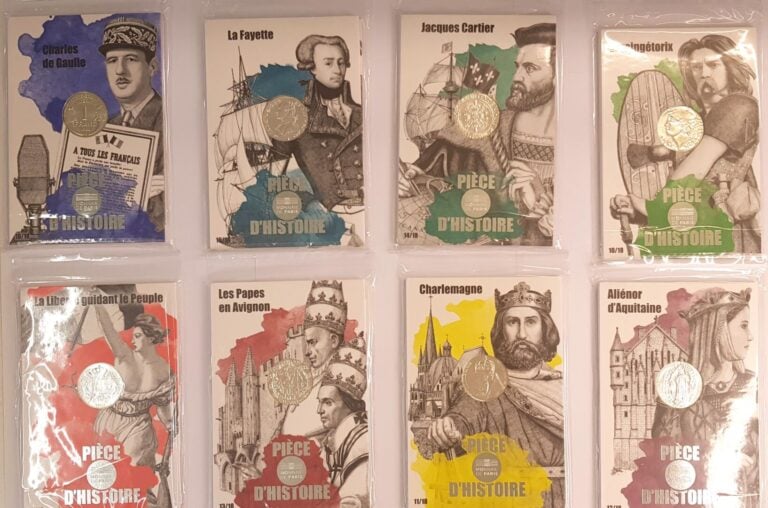 France - Monnaie de Paris - Série des Pièces d'histoire - Lot de comprenant : -…