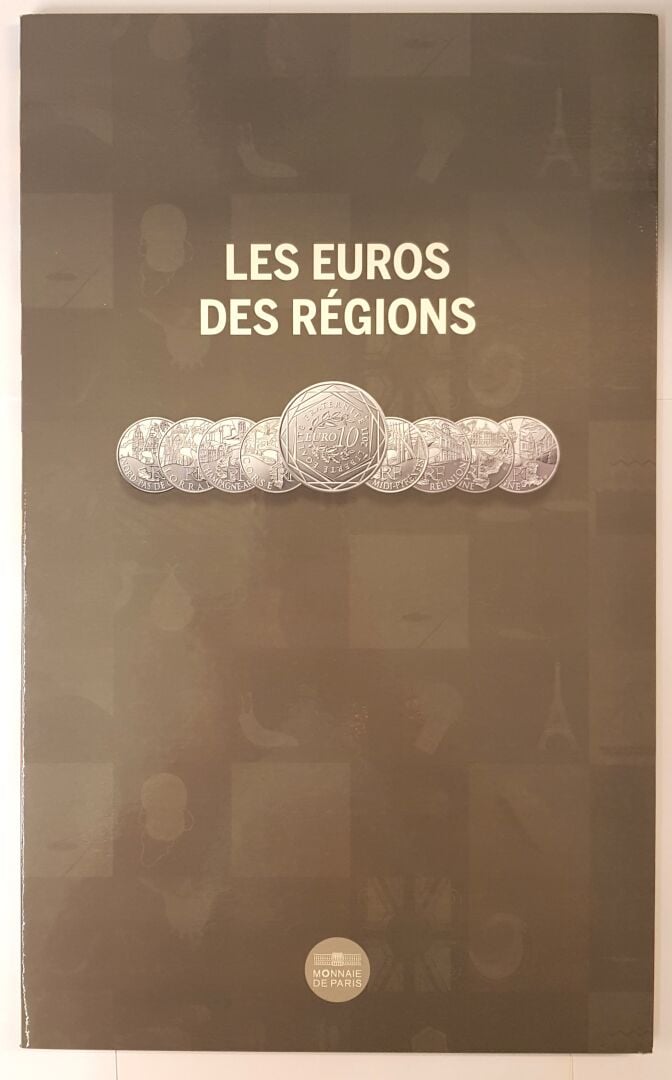 France - Monnaie de Paris - Série des régions 2011 comprenant les vingt-sept mo…