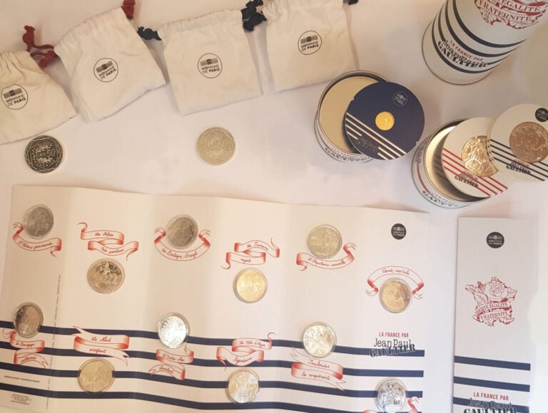 France - Monnaie de Paris - Série Jean-Paul Gaultier 2017 - Lot de comprenant :…