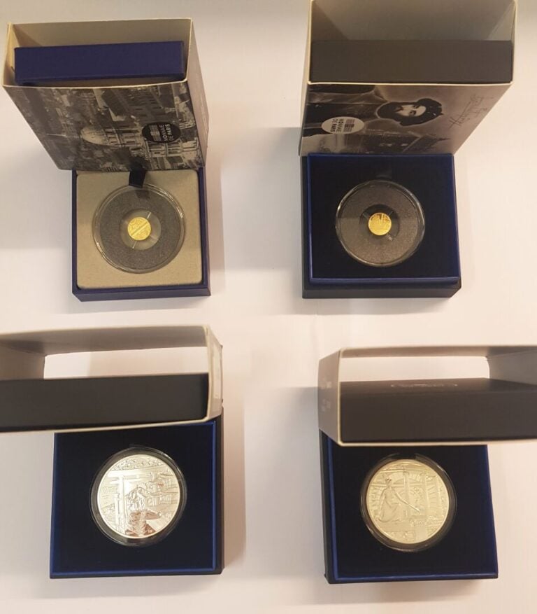France - Monnaie de Paris - Série Unesco - Lot de quatre monnaies de 10 Euros c…
