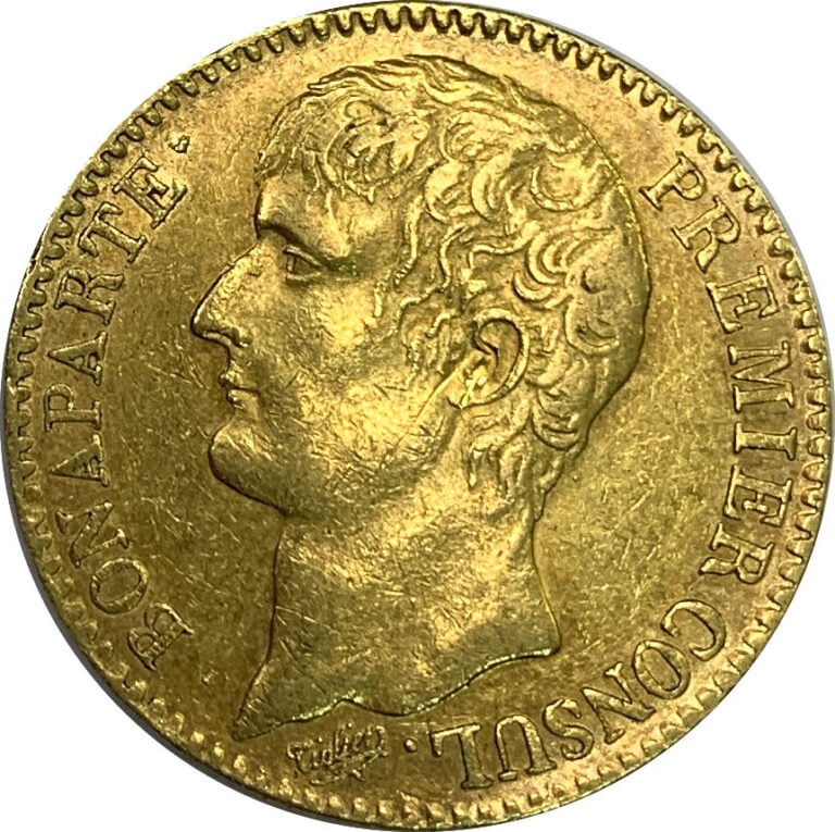 France - Napoléon Ier (1804-1814) - 40 Francs An 12 A (Paris) - A : Tête nue à…