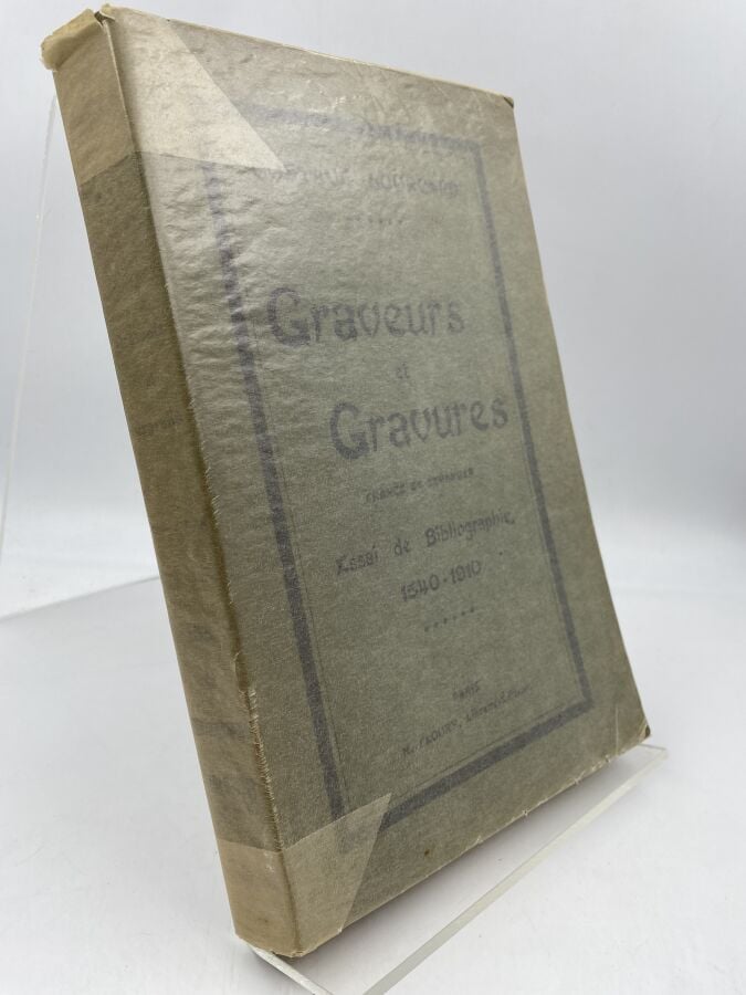 Gustave Bourcard, Graveurs et gravures. France et Étranger. Essai de Bibliograp…