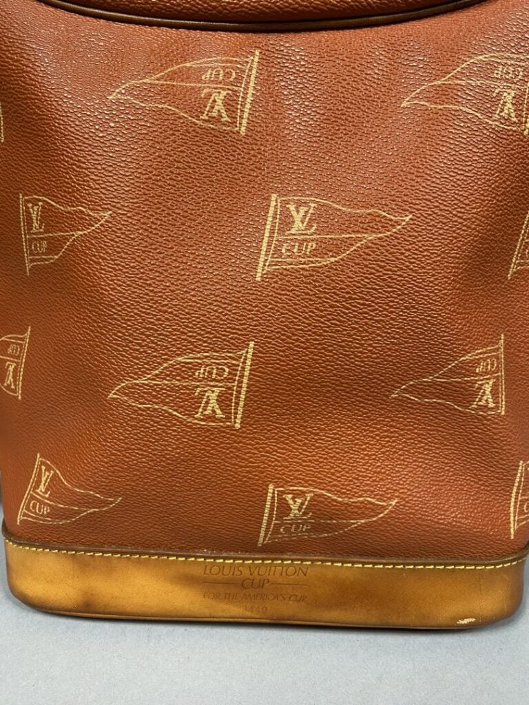 Louis VUITTON - Année 1995 - Sac en édition limitée LV Cup, « Le Touquet » en t…