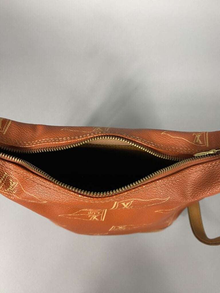 Louis VUITTON - Année 1995 - Sac en édition limitée LV Cup, « Le Touquet » en t…