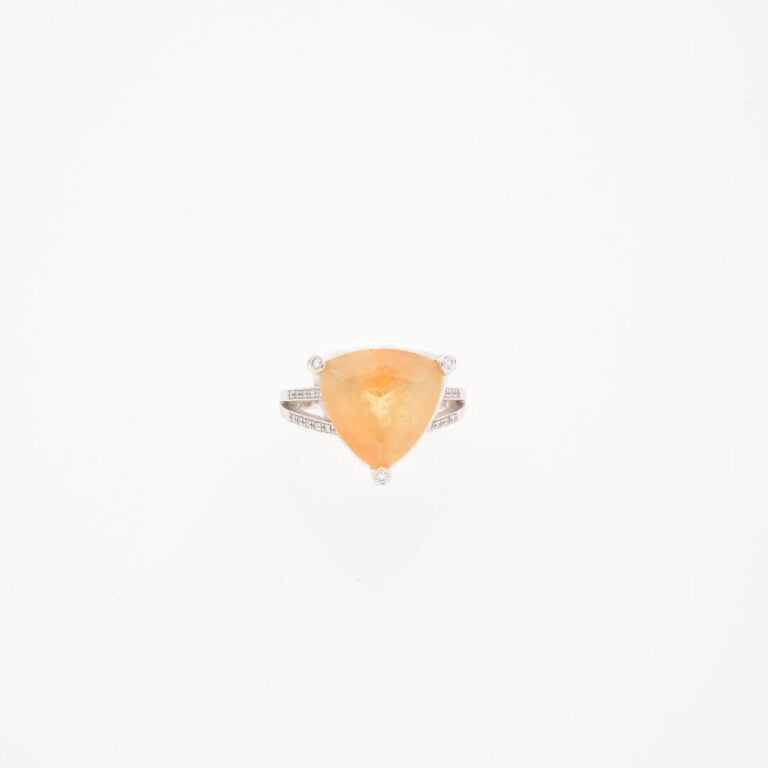 MAUBOUSSIN Paris - Bague or gris (750) modèle "Mes couleurs à toi" ornée d'une…