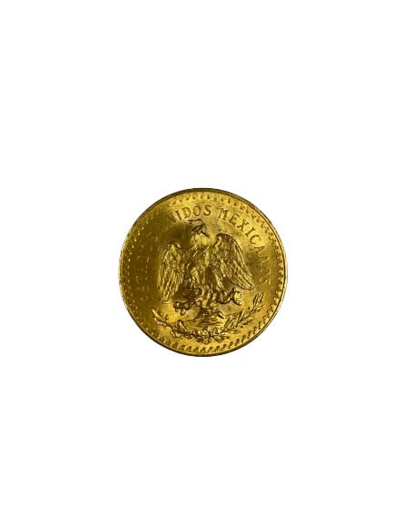 Mexique - - 50 Pesos 1926 - A : Liberté debout de face - R : Aigle de face - Et…
