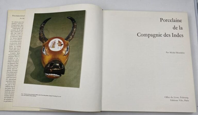 Michel Beurdeley, Porcelaine de la Compagnie des Indes, Office du Livre, Fribou…