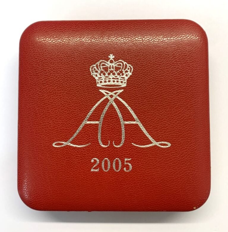 Monaco - Albert II - Médaille du 12 juillet au 19 Novembre 2005. - A : Bustes à…