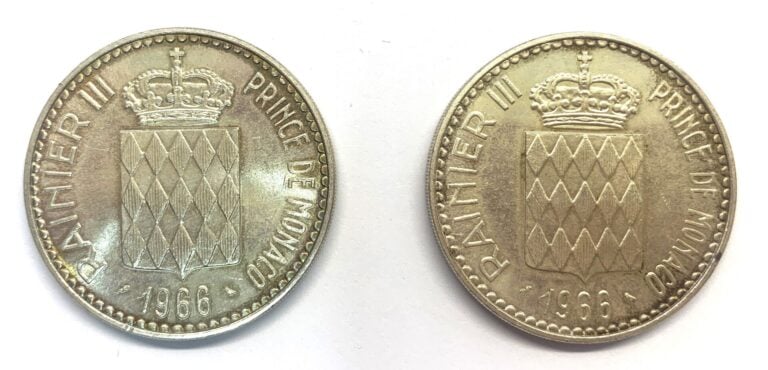 Monaco - Rainier III (1949-2005) - Lot de deux 10 Francs Commémoratives de Char…