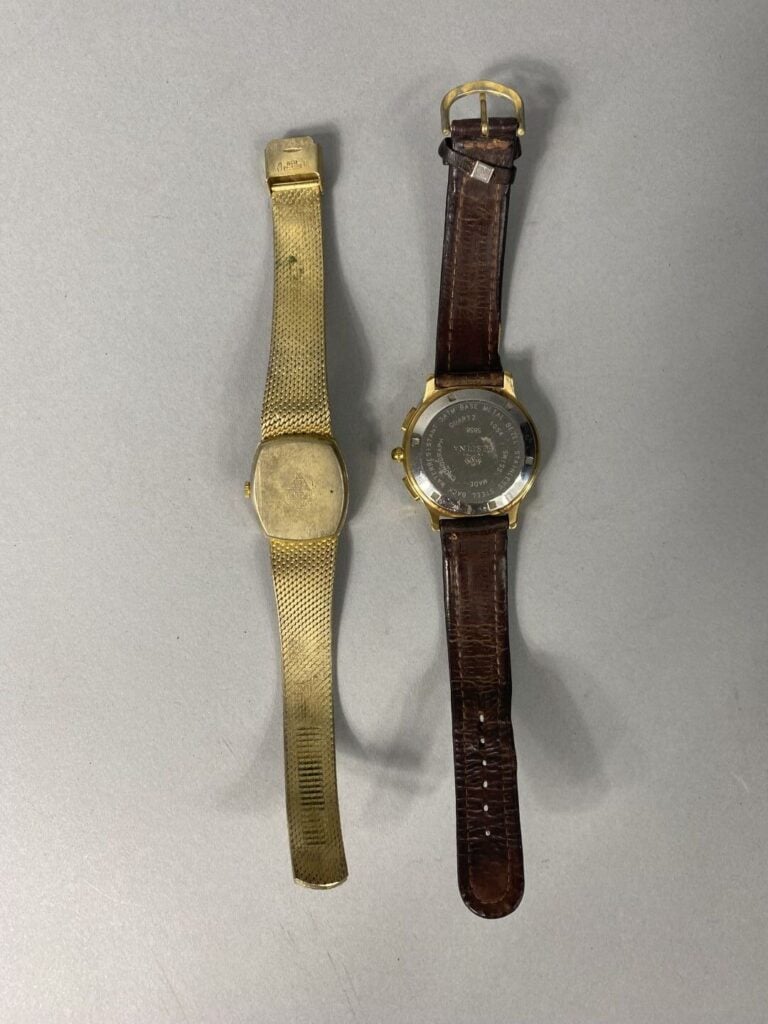 OMEGA Seamaster Antimagnetic et FESTINA - Lot de deux montres bracelets d'homme…