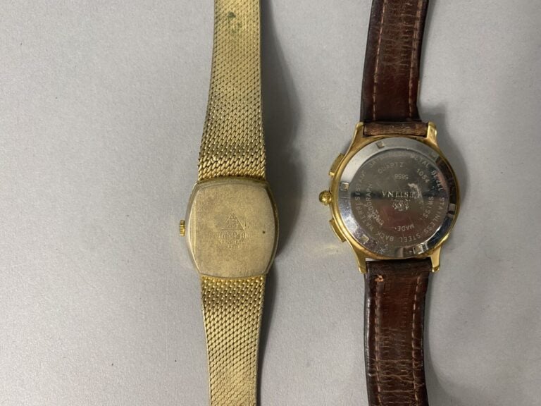 OMEGA Seamaster Antimagnetic et FESTINA - Lot de deux montres bracelets d'homme…