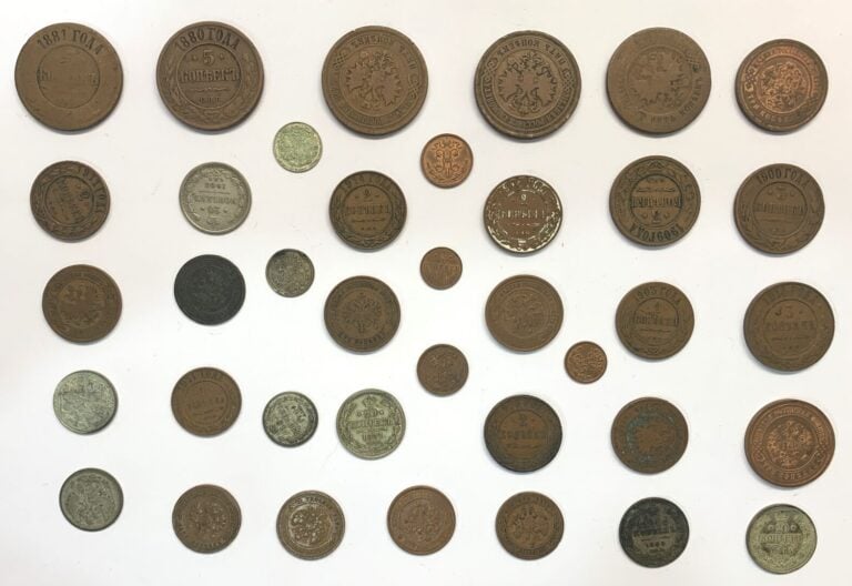 Russie - Divers - Important lot de monnaies majoritairement de Nicolas II compr…