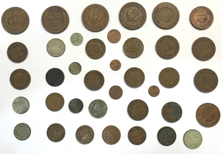 Russie - Divers - Important lot de monnaies majoritairement de Nicolas II compr…
