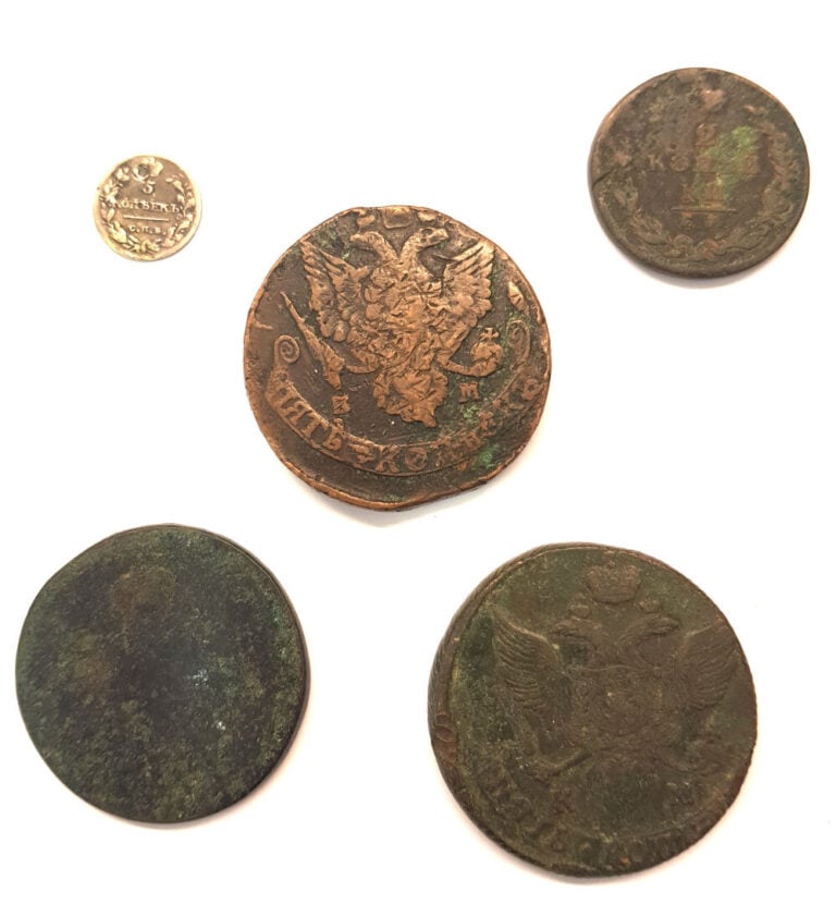 Russie - Divers - Lot de monnaies diverses comprenant notamment deux 5 Kopecks…