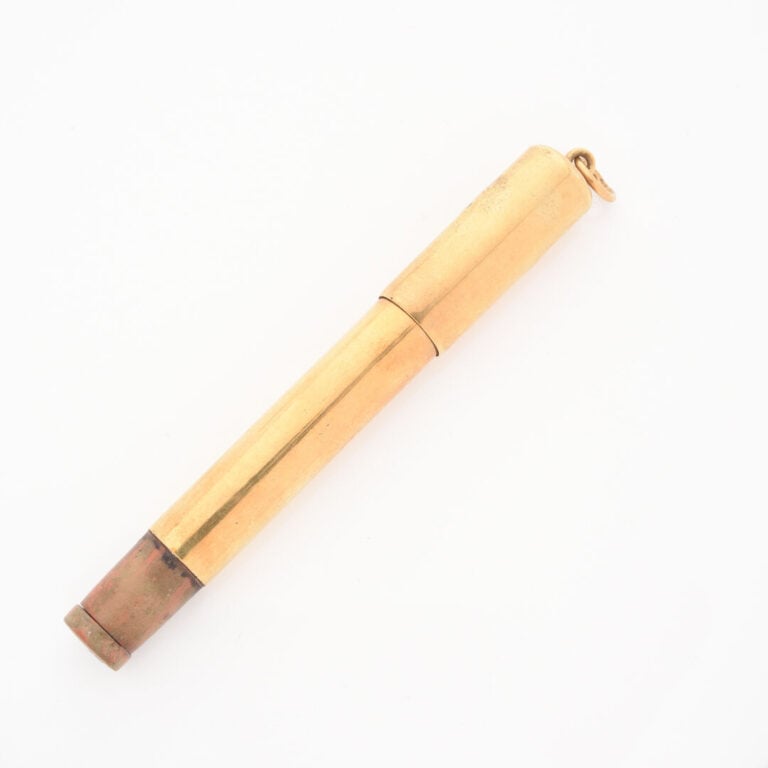 *WATERMAN - Stylo plume en or jaune (750) à plume rétractable - Poids brut : 14…