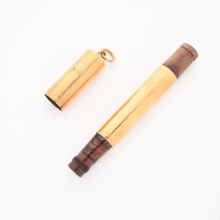 *WATERMAN - Stylo plume en or jaune (750) à plume rétractable - Poids brut : 14…