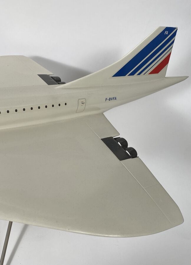 BAC Aérospatiale Concorde Air France F-BVFA au 1/50ème en résine peinte réalisé…