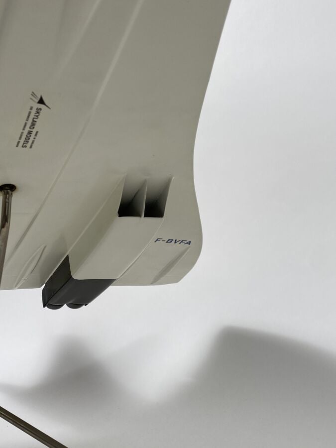 BAC Aérospatiale Concorde Air France F-BVFA au 1/50ème en résine peinte réalisé…
