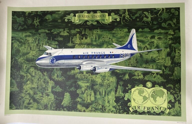 Carte de l'Indochine par L. Boucher 1952 et planisphère A.F 1980 par M. Moref