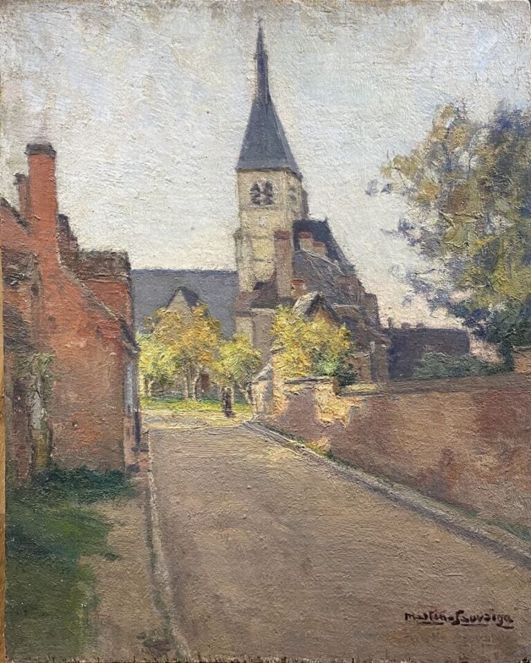 Charles MARTIN-SAUVAIGO (1881-1970) - Pierrefitte-sur-Sauldre (Loir-et-Cher) -…