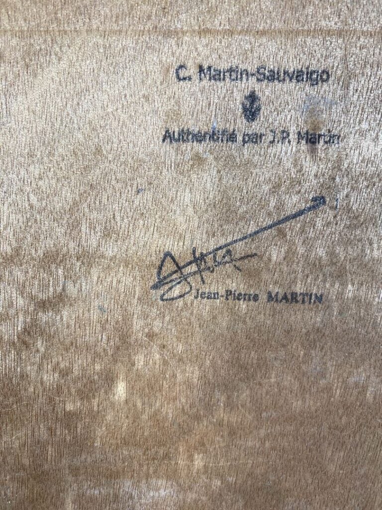 Charles MARTIN-SAUVAIGO (1881-1970) - Quarré-les-Tombes (Yonne), septembre 1962…