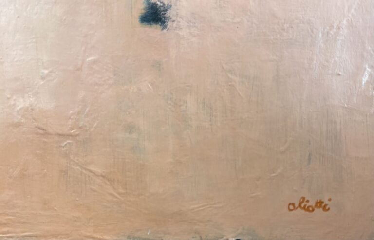 Claude ALIOTTI (1925-1989) - Le port - Huile sur toile - Signée en bas à droite…
