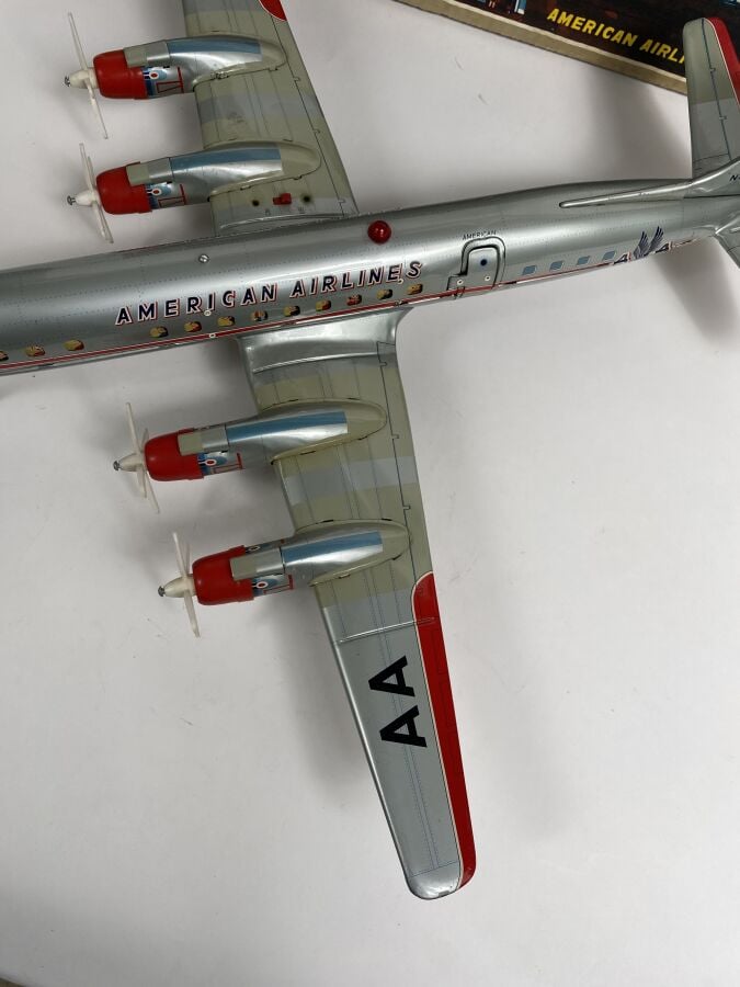DC7C American Airlines » / One - Japon, 1967, en Tele lithographiée, battery to…