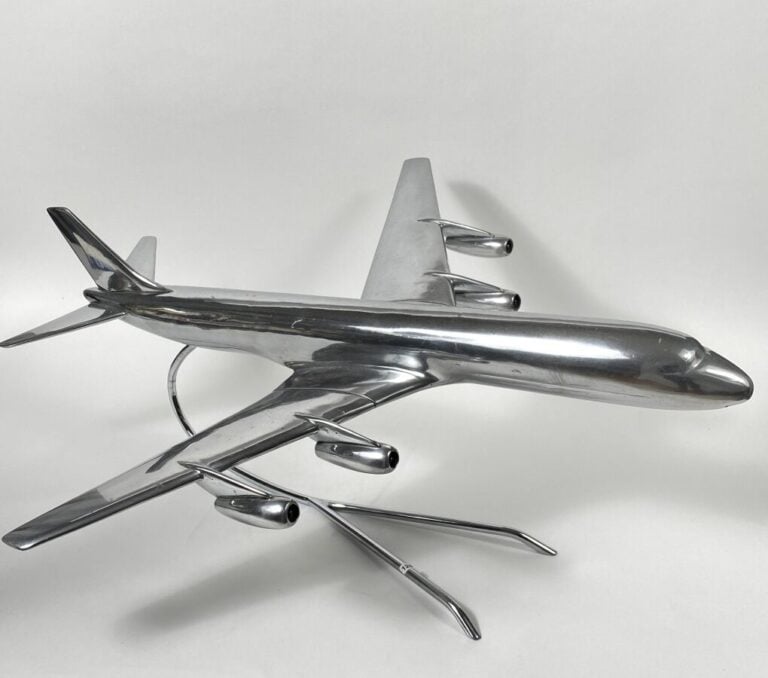 Douglas DC8-20 en aluminium, au 1/50ème, Ferman Production - Suède vers 1965
