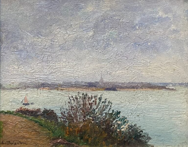 Ecole de la fin du XIXe-début du XXe siècle - Ensemble d'environ 15 tableaux co…