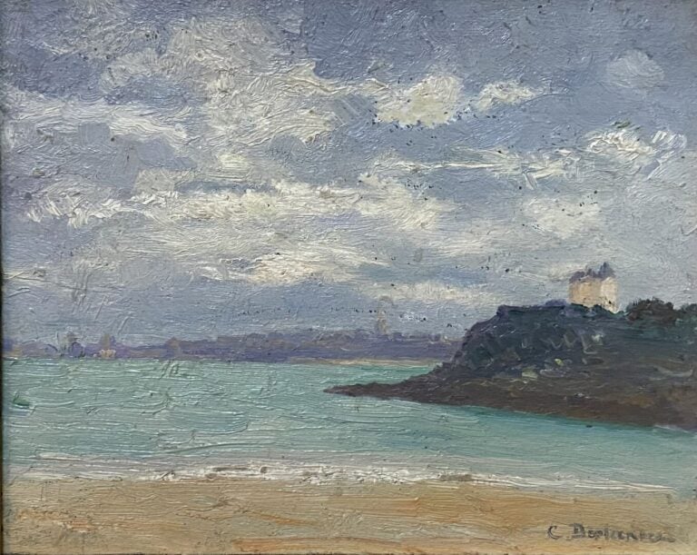 Ecole de la fin du XIXe-début du XXe siècle - Ensemble d'environ 15 tableaux co…