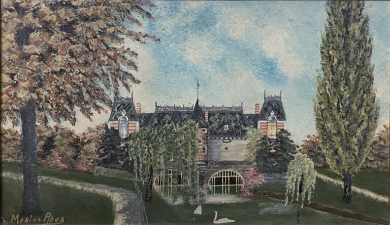 Ecole de la fin du XIXe-début du XXe siècle - Ensemble d'environ 15 tableaux co…