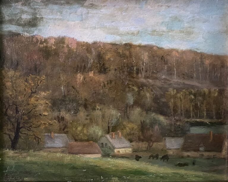 Ecole de la fin du XIXe-début du XXe siècle - Ensemble d'environ dix-sept table…