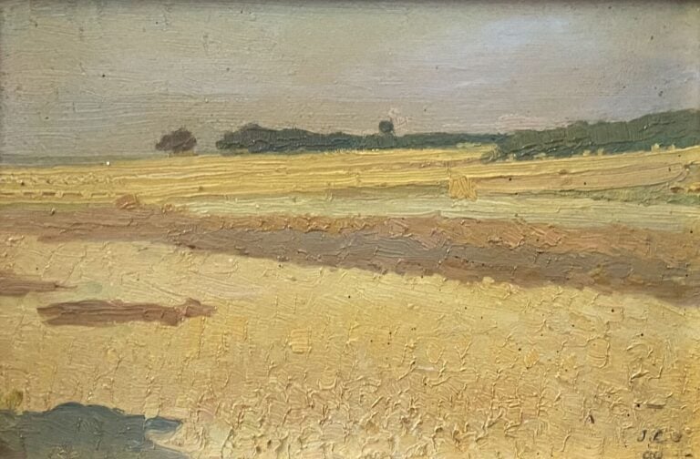 Ecole de la fin du XIXe-début du XXe siècle - Ensemble d'environ douze tableaux…