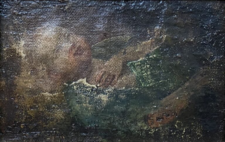 Ecole de la fin du XIXe- début du XXe siècle - Ensemble d'environ huit tableaux…